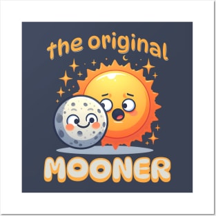 The original Mooner [eclipse design] Posters and Art